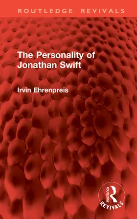 Ehrenpreis |  The Personality of Jonathan Swift | Buch |  Sack Fachmedien