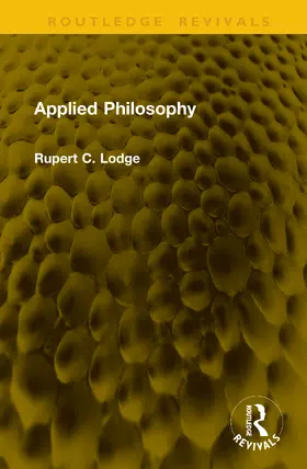 Lodge |  Applied Philosophy | Buch |  Sack Fachmedien