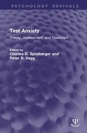 Spielberger / Vagg |  Test Anxiety | Buch |  Sack Fachmedien