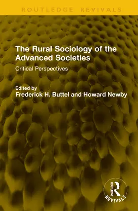 Buttel / Newby |  The Rural Sociology of the Advanced Societies | Buch |  Sack Fachmedien