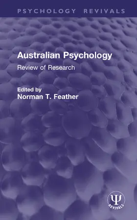Feather |  Australian Psychology | Buch |  Sack Fachmedien
