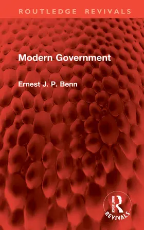 Benn |  Modern Government | Buch |  Sack Fachmedien