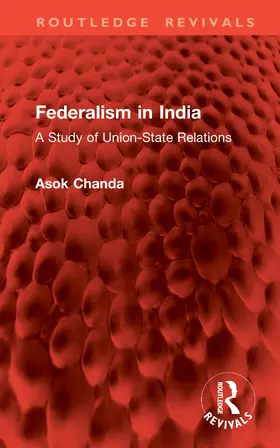 Chanda |  Federalism in India | Buch |  Sack Fachmedien