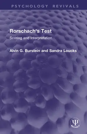 Burstein / Loucks |  Rorschach's Test | Buch |  Sack Fachmedien