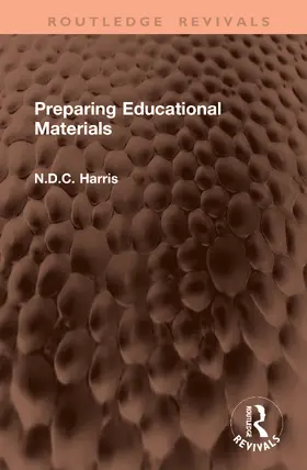 Harris |  Preparing Educational Materials | Buch |  Sack Fachmedien
