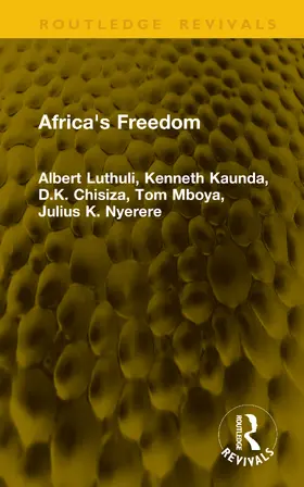 Luthuli |  Africa's Freedom | Buch |  Sack Fachmedien