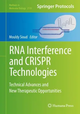 Sioud | RNA Interference and CRISPR Technologies | Buch | 978-1-0716-0289-8 | www.sack.de