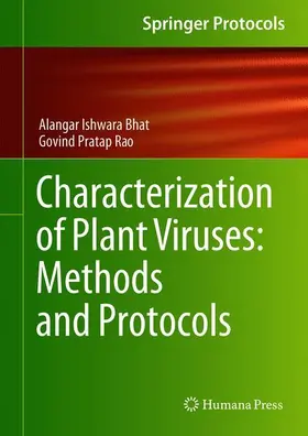 Rao / Bhat |  Characterization of Plant Viruses | Buch |  Sack Fachmedien