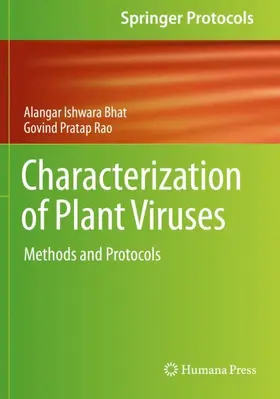 Rao / Bhat |  Characterization of Plant Viruses | Buch |  Sack Fachmedien