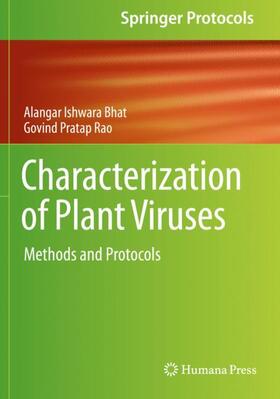 Rao / Bhat | Characterization of Plant Viruses | Buch | 978-1-07-160336-9 | sack.de