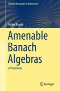 Runde |  Amenable Banach Algebras | Buch |  Sack Fachmedien