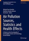 Goodsite / Hertel / Johnson |  Air Pollution Sources, Statistics and Health Effects | Buch |  Sack Fachmedien