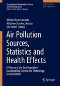 Goodsite / Johnson / Hertel |  Air Pollution Sources, Statistics and Health Effects | Buch |  Sack Fachmedien