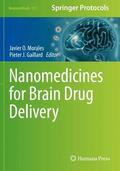 Gaillard / Morales |  Nanomedicines for Brain Drug Delivery | Buch |  Sack Fachmedien