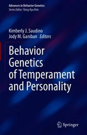 Saudino / Ganiban |  Behavior Genetics of Temperament and Personality | eBook | Sack Fachmedien