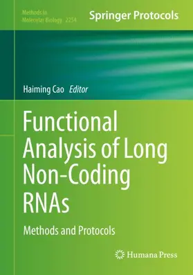 Cao |  Functional Analysis of Long Non-Coding RNAs | Buch |  Sack Fachmedien