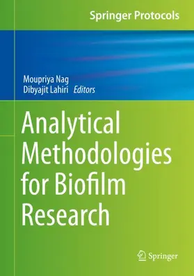 Lahiri / Nag |  Analytical Methodologies for Biofilm Research | Buch |  Sack Fachmedien