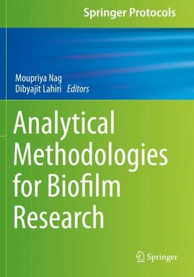 Lahiri / Nag |  Analytical Methodologies for Biofilm Research | Buch |  Sack Fachmedien