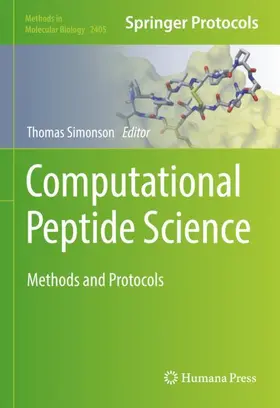 Simonson |  Computational Peptide Science | Buch |  Sack Fachmedien