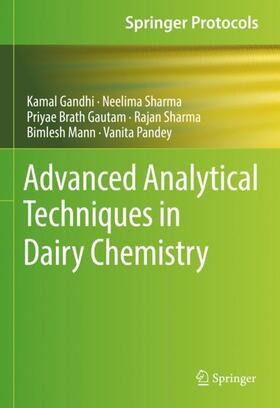 Gandhi / Sharma / Pandey |  Advanced Analytical Techniques in Dairy Chemistry | Buch |  Sack Fachmedien