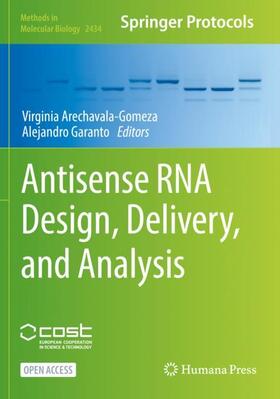Garanto / Arechavala-Gomeza | Antisense RNA Design, Delivery, and Analysis | Buch | 978-1-07-162012-0 | sack.de