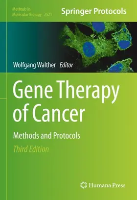 Walther | Gene Therapy of Cancer | Buch | 978-1-0716-2440-1 | www.sack.de