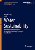 Zhang |  Water Sustainability | Buch |  Sack Fachmedien