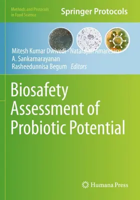 Dwivedi / Amaresan / Sankaranarayanan |  Biosafety Assessment of Probiotic Potential | Buch |  Sack Fachmedien