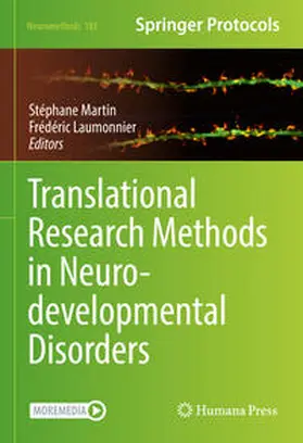 Martin / Laumonnier |  Translational Research Methods in Neurodevelopmental Disorders | eBook | Sack Fachmedien