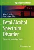 Hicks / Chudley |  Fetal Alcohol Spectrum Disorder | Buch |  Sack Fachmedien