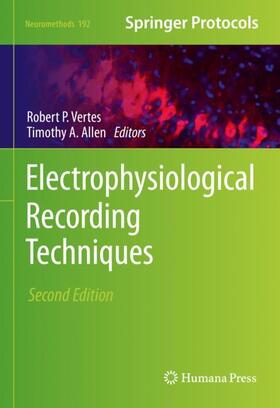 Allen / Vertes |  Electrophysiological Recording Techniques | Buch |  Sack Fachmedien