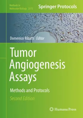 Ribatti | Tumor Angiogenesis Assays | Buch | 978-1-0716-2702-0 | www.sack.de