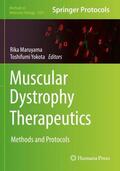 Yokota / Maruyama |  Muscular Dystrophy Therapeutics | Buch |  Sack Fachmedien