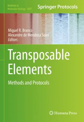 de Mendoza Soler / Branco |  Transposable Elements | Buch |  Sack Fachmedien