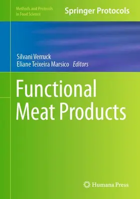 Verruck / Teixeira Marsico |  Functional Meat Products | Buch |  Sack Fachmedien