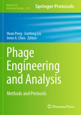 Peng / Chen / Liu |  Phage Engineering and Analysis | Buch |  Sack Fachmedien