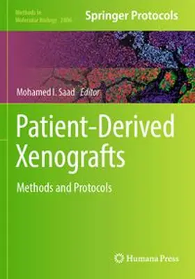Saad | Patient-Derived Xenografts | Buch | 978-1-0716-3860-6 | www.sack.de