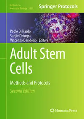 Di Nardo / Dhingra / Desiderio |  Adult Stem Cells | eBook | Sack Fachmedien