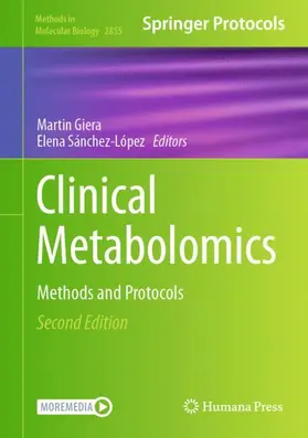 Sánchez-López / Giera |  Clinical Metabolomics | Buch |  Sack Fachmedien