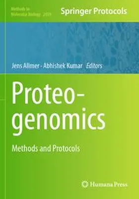 Allmer / Kumar | Proteogenomics | Buch | 978-1-0716-4154-5 | www.sack.de