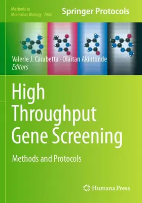Carabetta / Akintunde | High Throughput Gene Screening | Buch | 978-1-0716-4194-1 | www.sack.de
