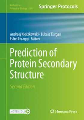Kloczkowski / Kurgan / Faraggi |  Prediction of Protein Secondary Structure | eBook | Sack Fachmedien