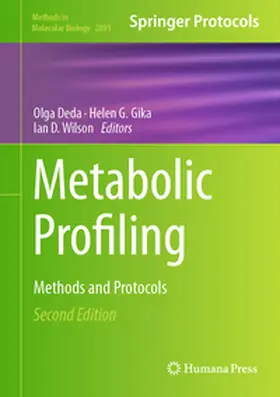 Deda / Gika / Wilson | Metabolic Profiling | E-Book | www.sack.de