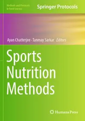 Chatterjee / Sarkar |  Sports Nutrition Methods | Buch |  Sack Fachmedien