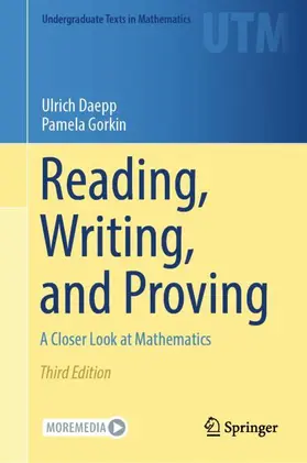 Daepp / Gorkin |  Reading, Writing, and Proving | Buch |  Sack Fachmedien