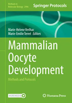 Verlhac / Terret | Mammalian Oocyte Development | E-Book | www.sack.de