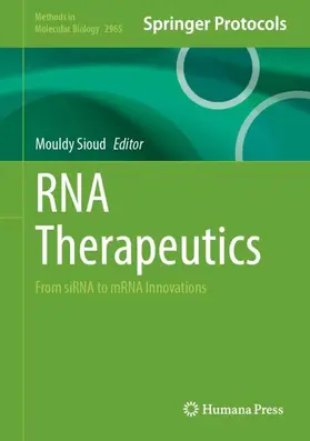 Sioud |  RNA Therapeutics | Buch |  Sack Fachmedien