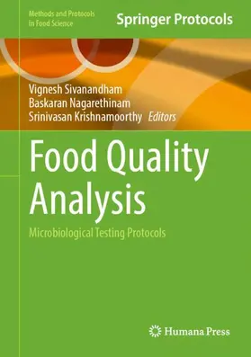Vignesh / Baskaran / Srinivasan |  Food Quality Analysis | Buch |  Sack Fachmedien