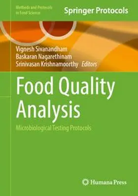 Vignesh / Baskaran / Srinivasan |  Food Quality Analysis | eBook | Sack Fachmedien