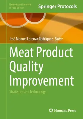 Lorenzo Rodriguez | Meat Product Quality Improvement | Buch | 978-1-0716-5459-0 | www.sack.de